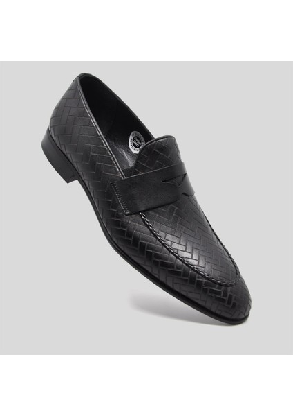 Hakiki Deri Erkek Klasik Ayakkabı 9796 100