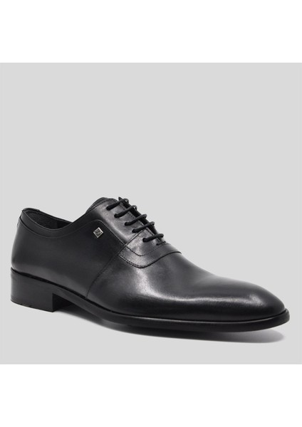 Siyah Hakiki Deri Klasik Erkek Ayakkabı 9592 114 modelleri