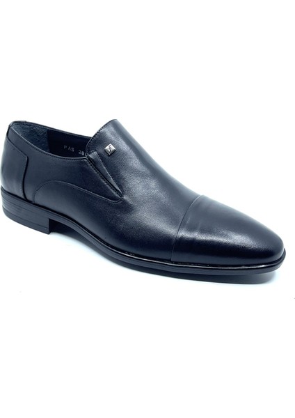 Siyah Klasik Erkek Ayakkabı Kauçuk 2809 46