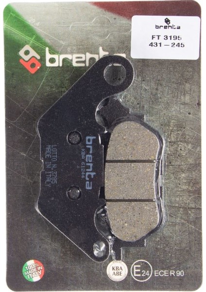 Yamaha YZF-R25 Arka Disk Brenta Fren Balata ( Made In Italy )