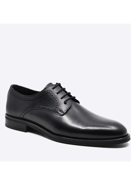 Hakiki Deri Siyah Klasik Erkek Ayakkabı 9849 100 modelleri