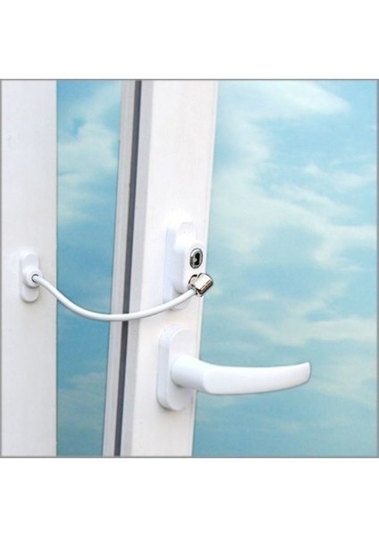 Kidmix Anahtarlı Halatlı Pvc Kapı Pencere Emniyet Pen Kilidi Kidmixpenkilidihalatlı indirimleri