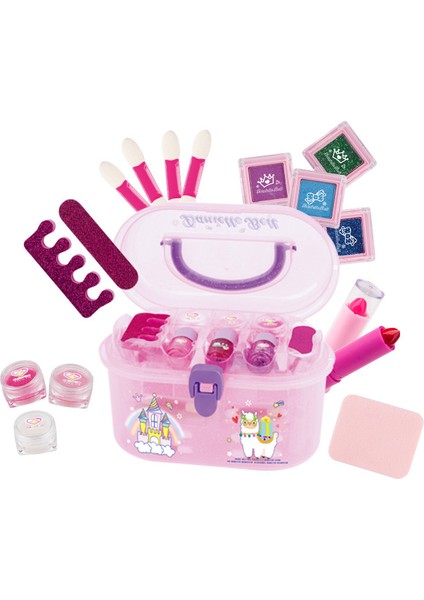 Çocuk Oyuncak Makyaj Seti - Pembe (Yurt Dışından)