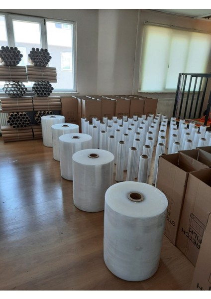 300 Metre 50 cm 17 Mikron Palet Streç Film 1 Adet indirimleri