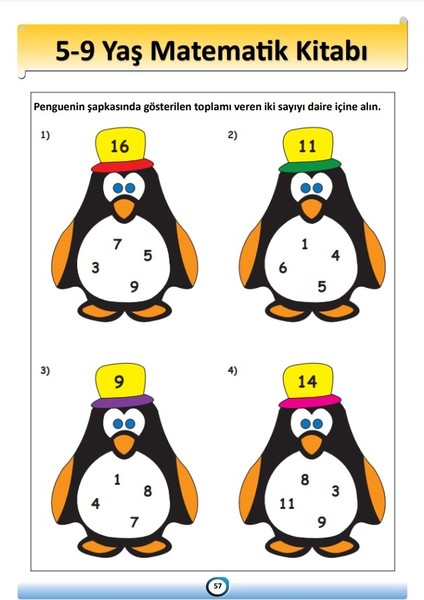 Enine Boyuna Eğitim 5-9 Yaş Için Matematik Öğreten Kitap Seti (2 Süper Kitap)