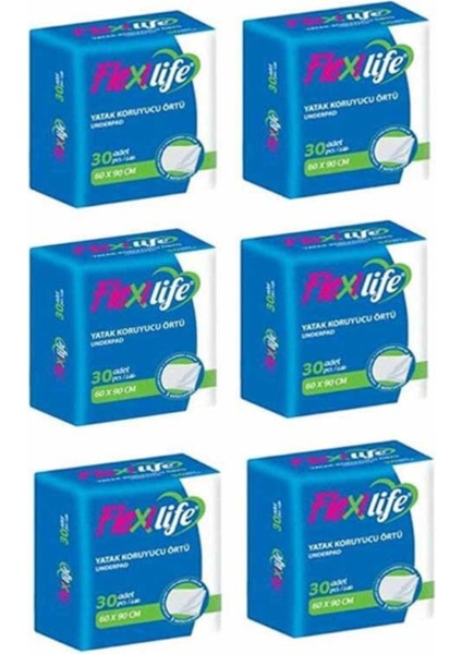 - Flexilife Kedi Köpek Çiş Pedi Hasta Yatak Koruyucu 60CM*90CM Ped