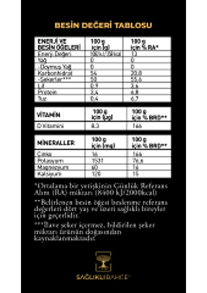 Andızlı ve Kozalaklı Keçiboynuzu Özü 670 gr