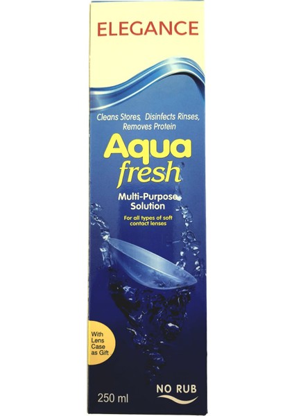 Aqua Fresh 250 ml Çok Amaçlı Kontak Lens Bakım Solüsyonu