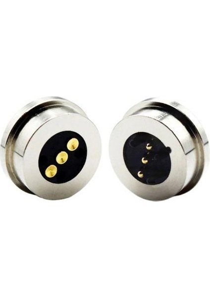 3-Pin 13.5mm Pogo Pin Manyetik Konnektör Takımı