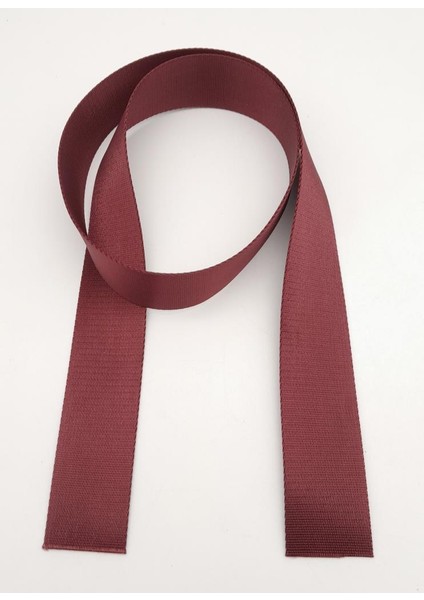 4 cm Bordo Renk Polyester Kolon 1 Metre