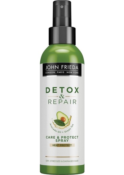 Detox& Repair Kuru ve Yıpranmış Saçlar Için Isıya Karşı Koruyucu Saç Spreyi