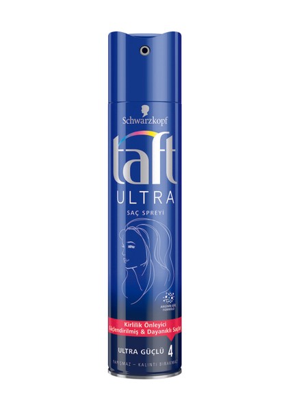 Taft Ultra Güçlü Saç Spreyi 250 ml