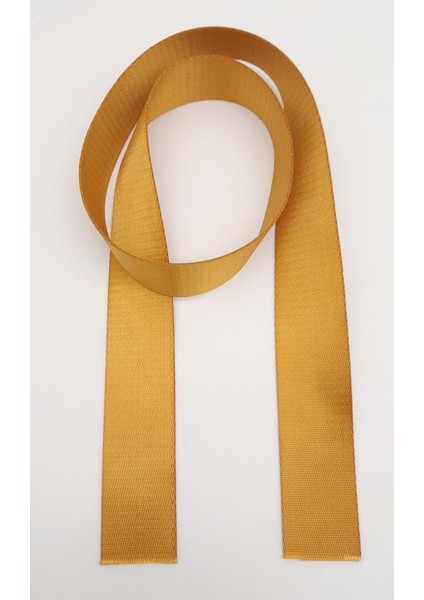 4 cm Hardal Renk Polyester Kolon 1 Metre