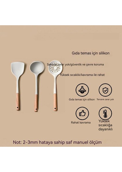 Silikon Mutfak Eşyaları 3 Parçalı Set (Yurt Dışından)