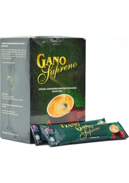 Bakgeldi Supreno Derma Excel Reishi Premium Coffee 420 G Gano