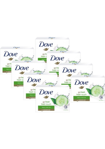 Beauty Cream Bar Katı Güzellik Sabunu Fresh Touch Nemlendirici Etkili 90 G X8 Adet fiyatları