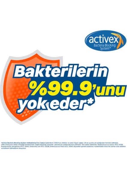 Antibakteriyel Katı Sabun Aktif 4X80 gr