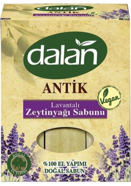 Antik Lavantalı Zeytinyağı Sabun %100 El Yapımı Sabunu 900 gr