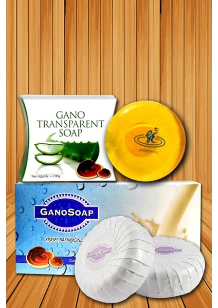 Soap Orjinal Soap ve Transparent (Keçi Sütlü ve Şeffaf Sabun) 3 Ad 100 G Sabun Gano