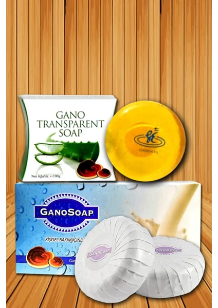 Soap Orjinal Soap ve Transparent (Keçi Sütlü ve Şeffaf Sabun) 3 Ad 100 G Sabun Gano