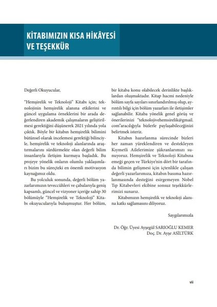 Hemşirelik ve Teknoloji modelleri