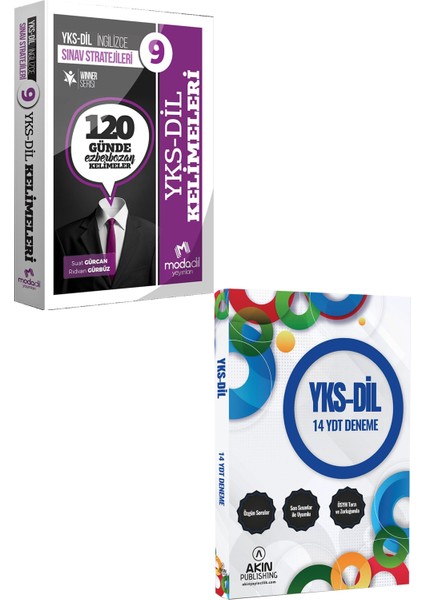 YKS Dil 120 Günde Ezberbozan Kelimeler + YDT 14 Deneme