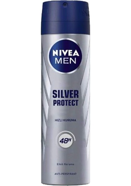 2 Adet Men Silver Protect Erkek Deodorant Sprey 150 Ml modelleri