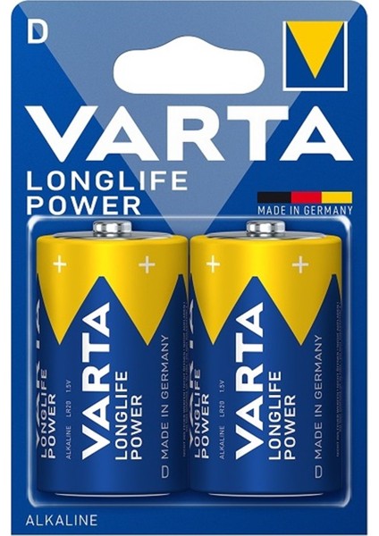 Longlife Power D Boy Büyük Pil