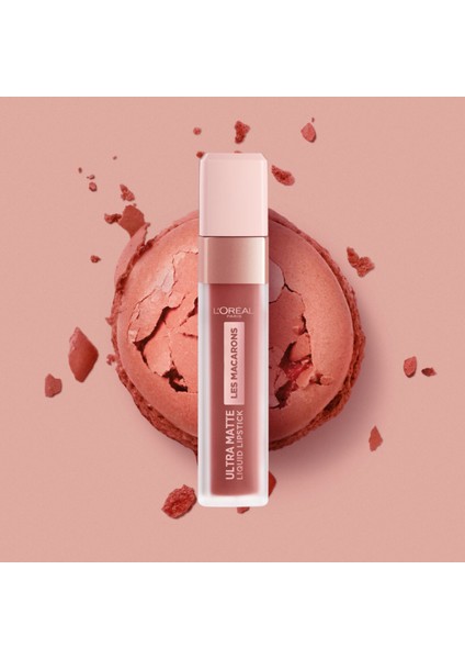 Les Macarons Likit Mat Ruj 822 Mon Caramel