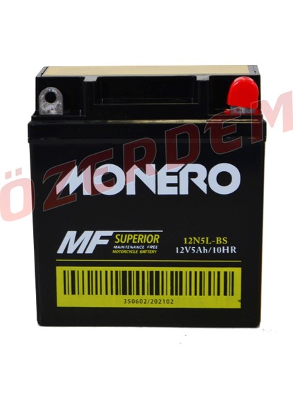 Akü Bs 12 V 5 Ah Dik Swan Cub Ybr