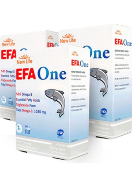 Efa One 45 Kapsül 3'lü Paket