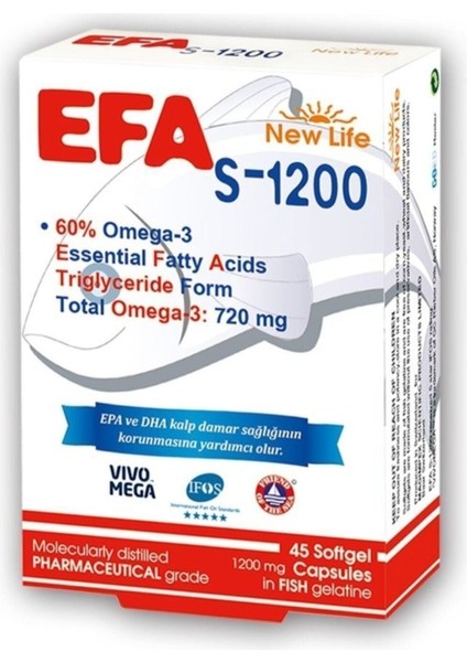 Efa S-1200 Mg 45 Kapsül