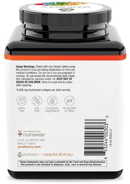 Collagen Saç, Cilt Ve Tırnak Formülü, 6.000 Mg, 290 Tablet fırsatları