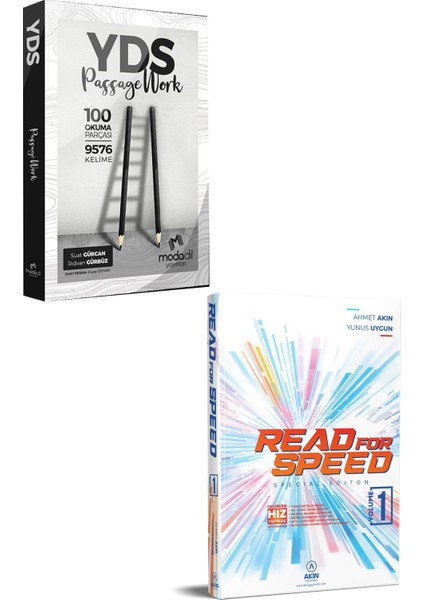 YDS Passage Work Kelime-Okuma + Read For Speed 1
