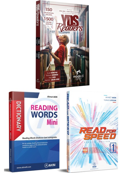 YDS Readers + Read For Speed 1 + Reading Words Mini