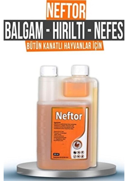 Neftor Hırıltı ve Solunum Yolu Destek Ürünü 500ML