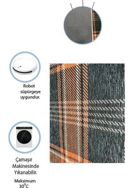 Home Kesme Yolluk (0R223(01)) Yumuşak Tuşeli Pamuk Taban Robot Süpürgeye Uygun fırsatları