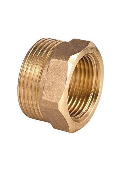 Sarı Pirinç Redüksiyon 1" – 1/2"