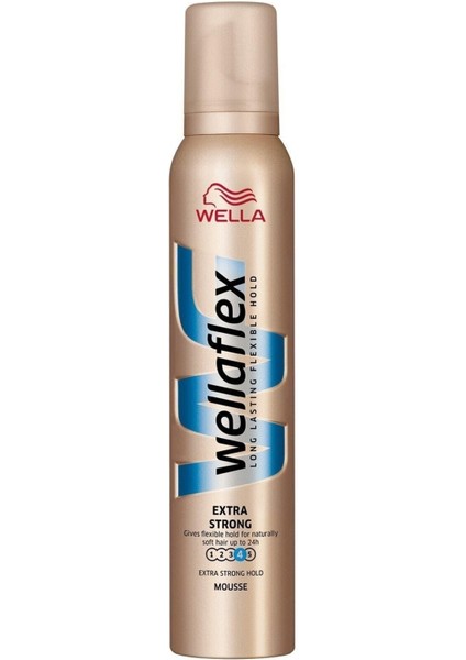 Wellaflex Wella Flex Saç Köpük Extra Güçlü Tutuş 200 Ml