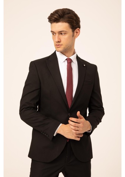 Slim Kalıp Düz Takım Elbise fırsatları