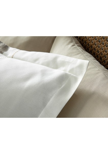 Grand Shiny Ipliği Boyalı Çift Kişilik Nevresım Takımı 200 x 220 cm Bronz indirimleri
