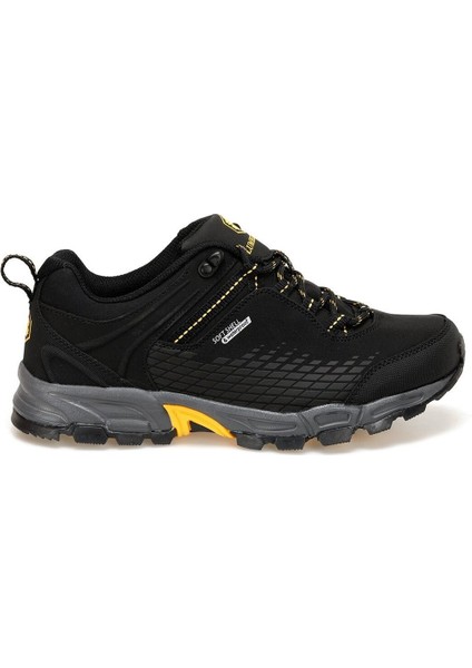 Flake Xl ( 45-46-47 ) Numara Siyah Sarı Su Geçirmez Erkek Outdoor Spor Ayakkabı