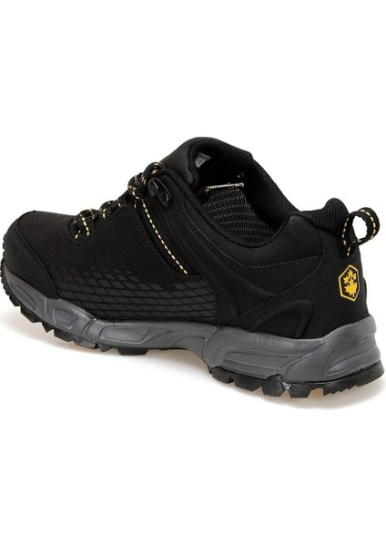 Flake Xl ( 45-46-47 ) Numara Siyah Sarı Su Geçirmez Erkek Outdoor Spor Ayakkabı