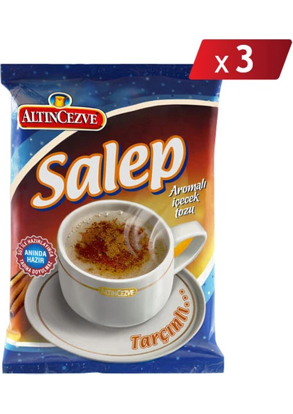 Sütlü Salep Içecek Tozu 250 gr * 3 Adet