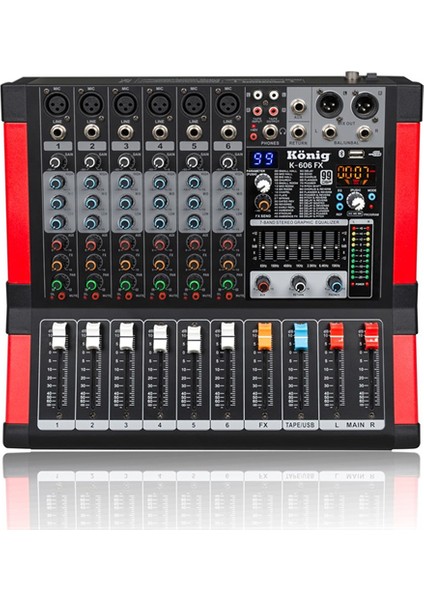 K-810 Fx Dıamond 8 Kanal Deck Mikser