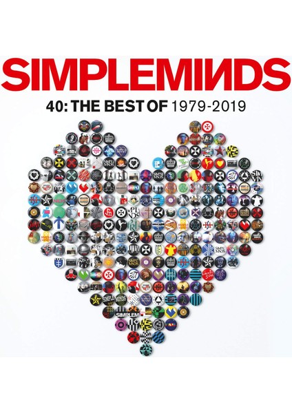 Simple Minds 40: The Best Of Simple Minds - Plak