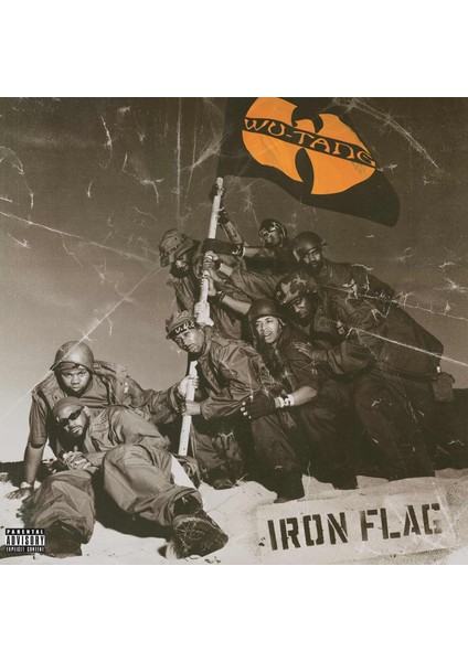 Wu-Tang Clan Iron Flag - Plak