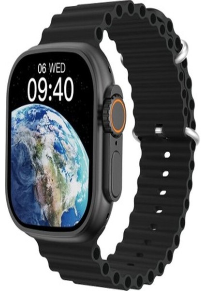 Gs Ultra 8 Kordon Kilitli Vidalı 49 mm 2.08 Ekran Watch 8 Ultra Max Akıllı Saat
