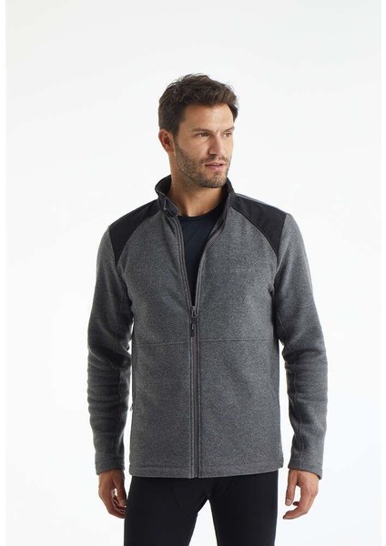 30974 ERKEK FERMUARLI ANTRASİT POLAR THERMAL SWEATSHİRT fiyatları