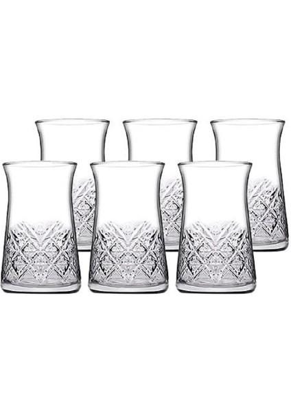 Tımeless Heybeli Çay Bardağı 160 cc 6 Adet - 42891
